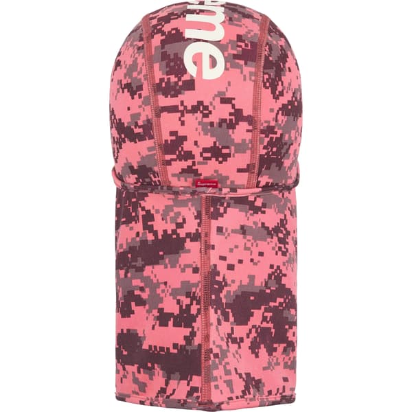 Supreme Heat Reactive Digi Camo Balaclava - Pink (front)