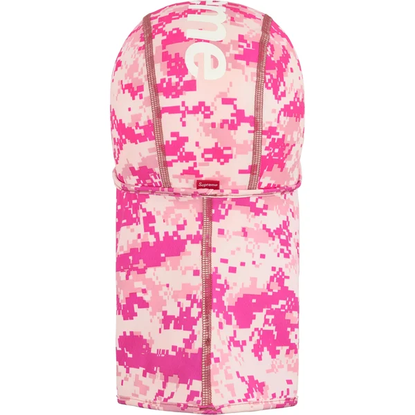 Supreme Heat Reactive Digi Camo Balaclava - Pink (front)