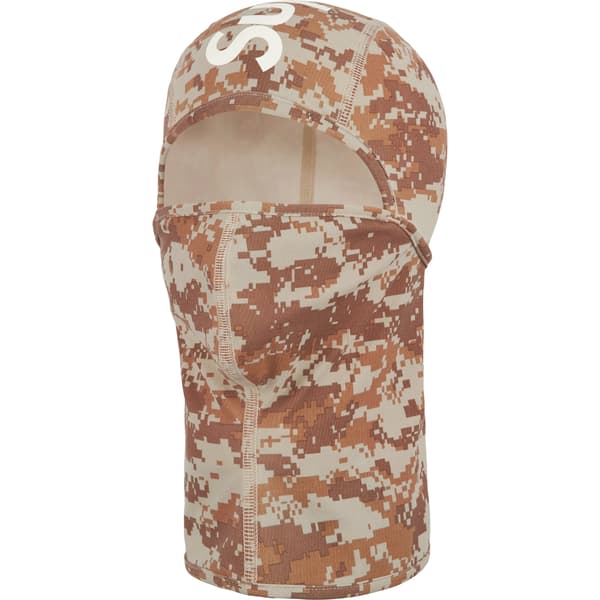 Supreme Heat Reactive Digi Camo Balaclava - Tan (front)