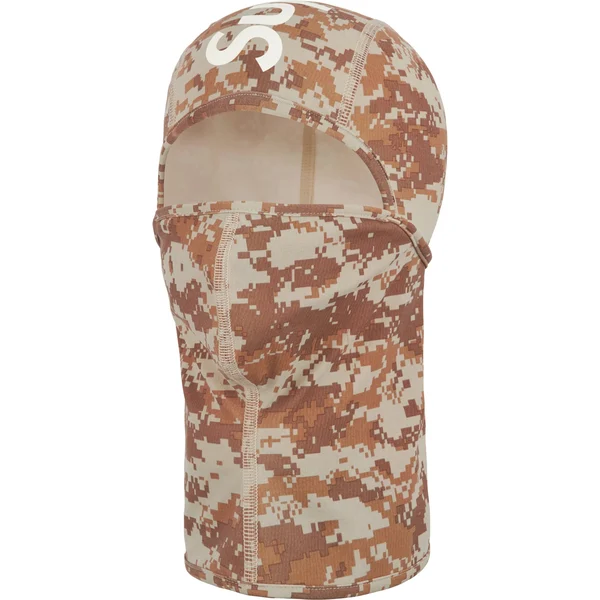 Supreme Heat Reactive Digi Camo Balaclava - Tan (front)