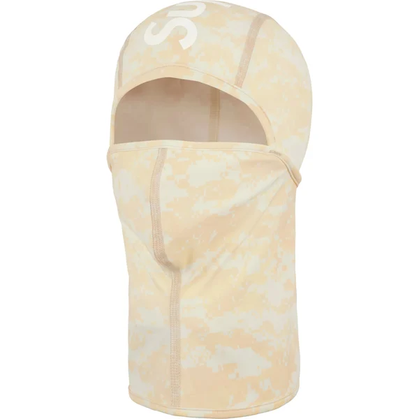 Supreme Heat Reactive Digi Camo Balaclava - Tan (front)