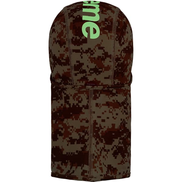 Supreme Heat Reactive Digi Camo Balaclava - Tan (front)