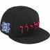 Supreme Hebrew New Era - Black (front)
