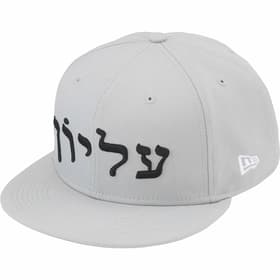 Supreme Hebrew New Era Grey