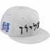 Supreme Hebrew New Era - Grey (front)