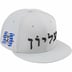 Supreme Hebrew New Era - Grey (front)