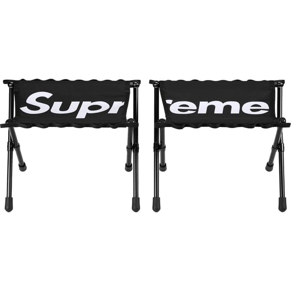 Supreme Helinox Tactical Field Stool (Set of 2) - Black (front)