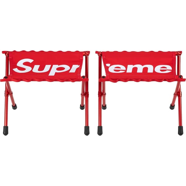 Supreme Helinox Tactical Field Stool (Set of 2) - Red (front)