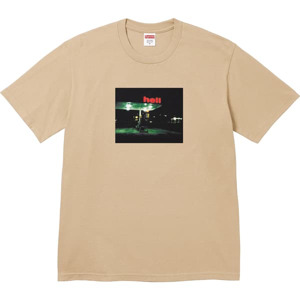 Supreme Hell Tee - Khaki (front)