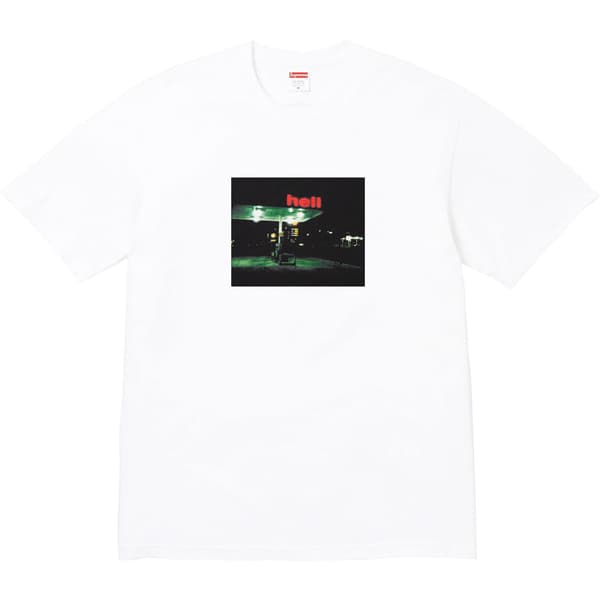 Supreme Hell Tee - White (front)