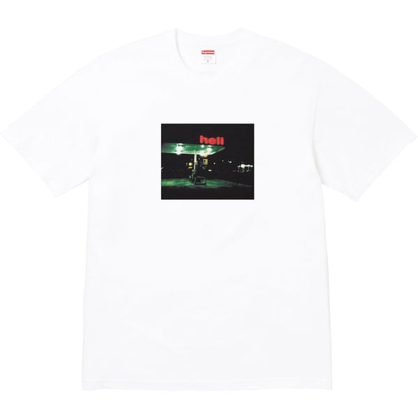 Supreme Hell Tee - White (front)