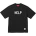 Supreme Help S/S Top - Black (front)