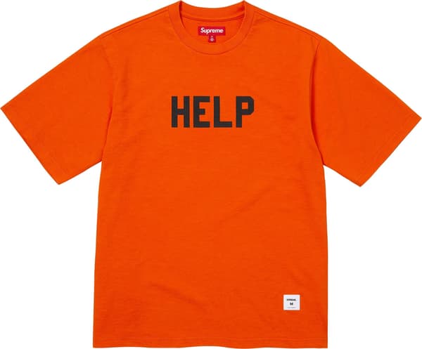 Supreme Help S/S Top - Orange (front)