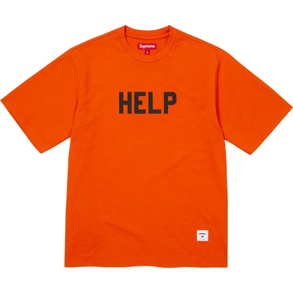 Supreme Help S/S Top - Orange (front)