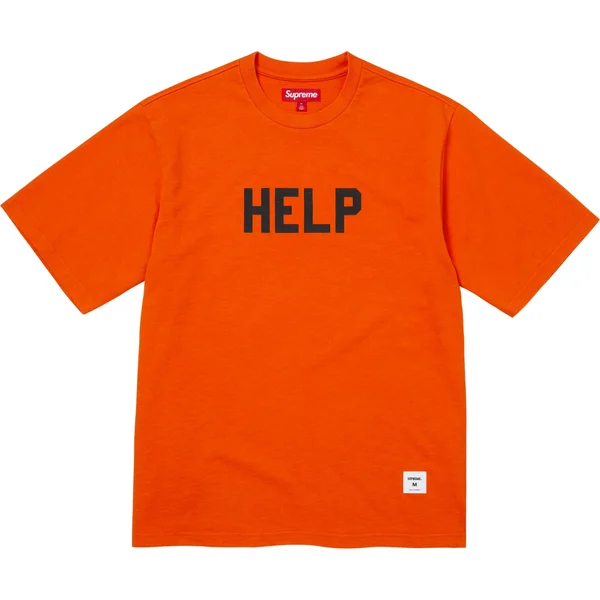 Supreme Help S/S Top - Orange (front)