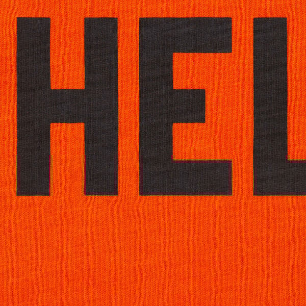 Supreme Help S/S Top - Orange (front)