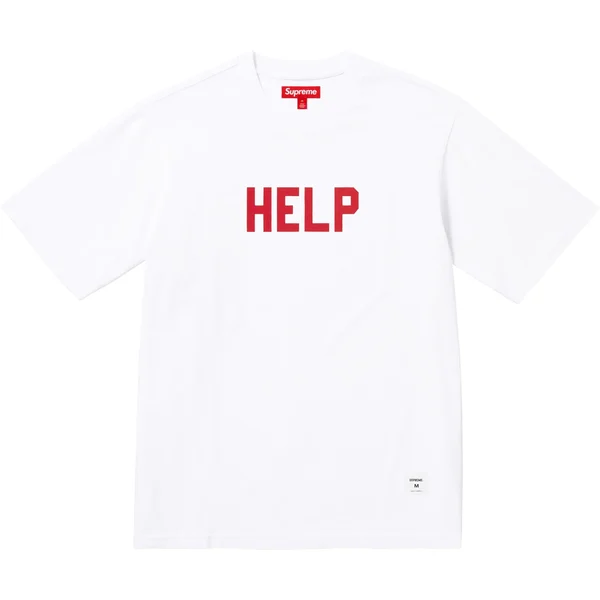 Supreme Help S/S Top - White (front)