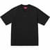 Supreme High Density Small Box S/S Top - Black (front)