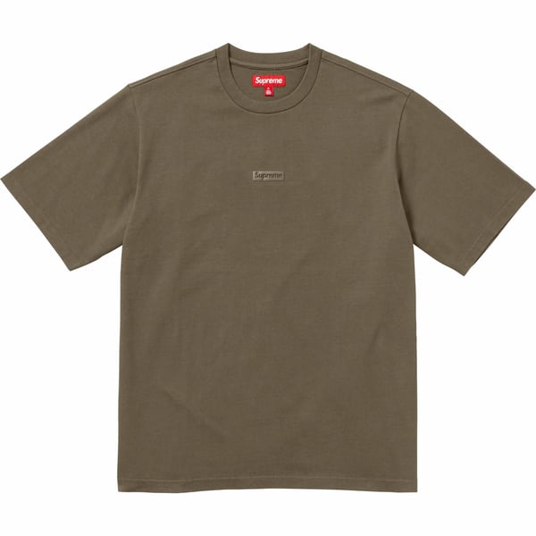 Supreme High Density Small Box S/S Top - Light Olive (front)