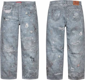 Supreme HJR Trompe L&#39;oeil Loose Fit Jean