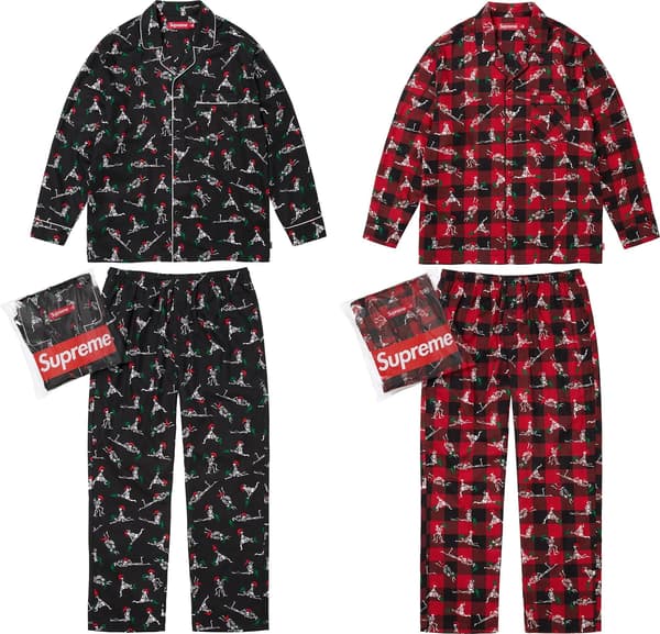 Supreme Holiday Pajama Set - Product Image