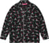 Supreme Holiday Pajama Set - Black (front)