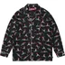 Supreme Holiday Pajama Set - Black (front)