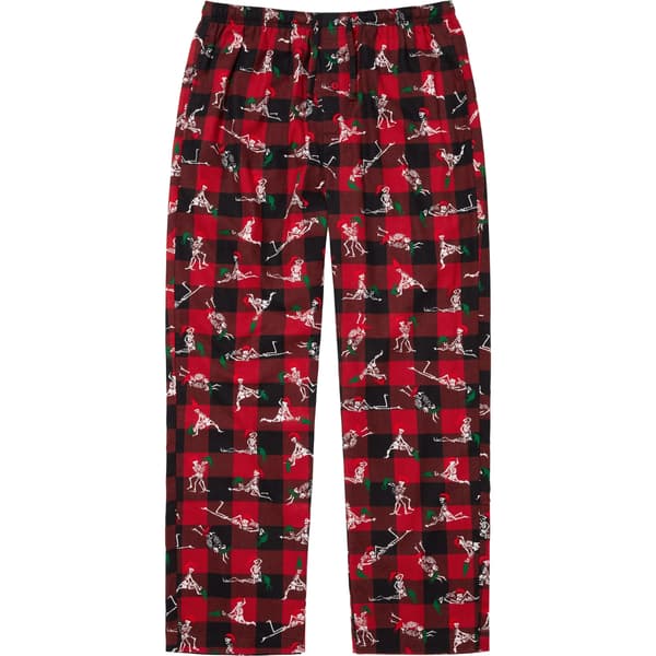 Supreme Holiday Pajama Set - Plaid (front)