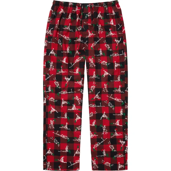 Supreme Holiday Pajama Set - Plaid (front)