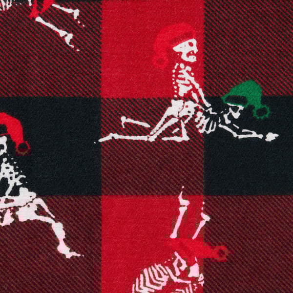 Supreme Holiday Pajama Set - Plaid (front)