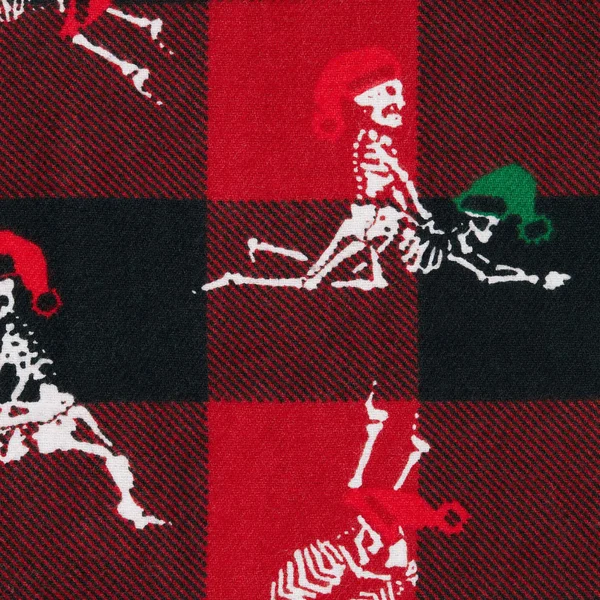 Supreme Holiday Pajama Set - Plaid (front)