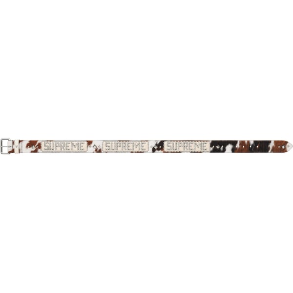 Supreme Hollywood Trading Company Studded Belt - Cow (front)