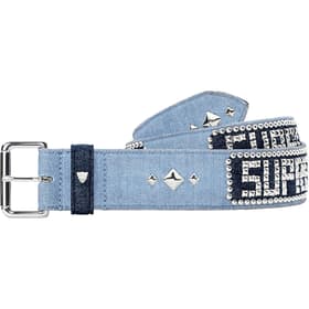 Supreme Hollywood Trading Company Studded Belt Denim