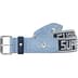 Supreme Hollywood Trading Company Studded Belt - Denim (front)