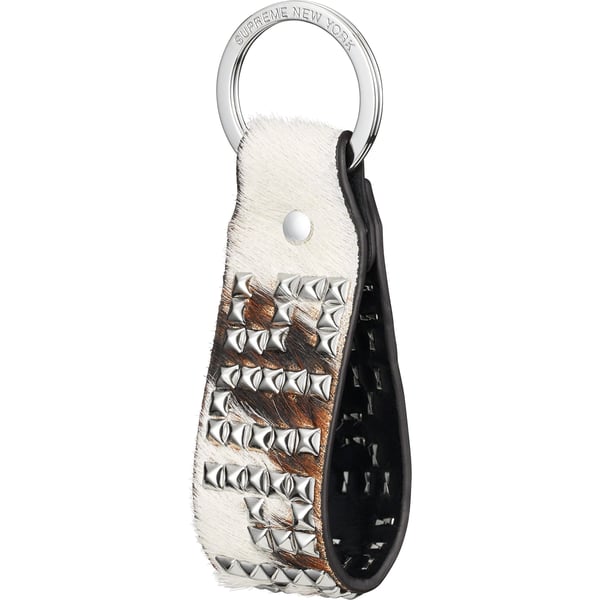 Supreme Hollywood Trading Company Studded Keychain - Cow (front)