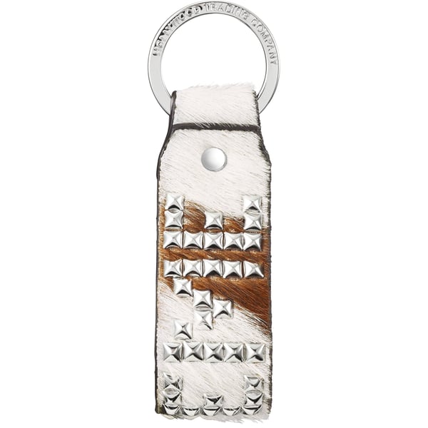 Supreme Hollywood Trading Company Studded Keychain - Cow (front)