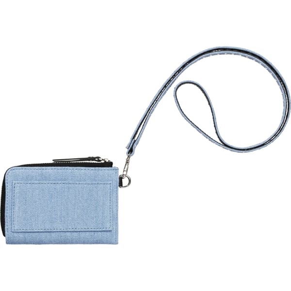 Supreme Hollywood Trading Company Studded Wallet - Denim (front)