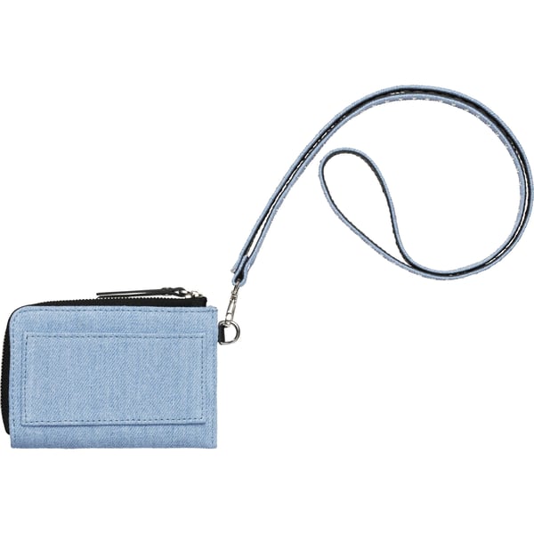 Supreme Hollywood Trading Company Studded Wallet - Denim (front)