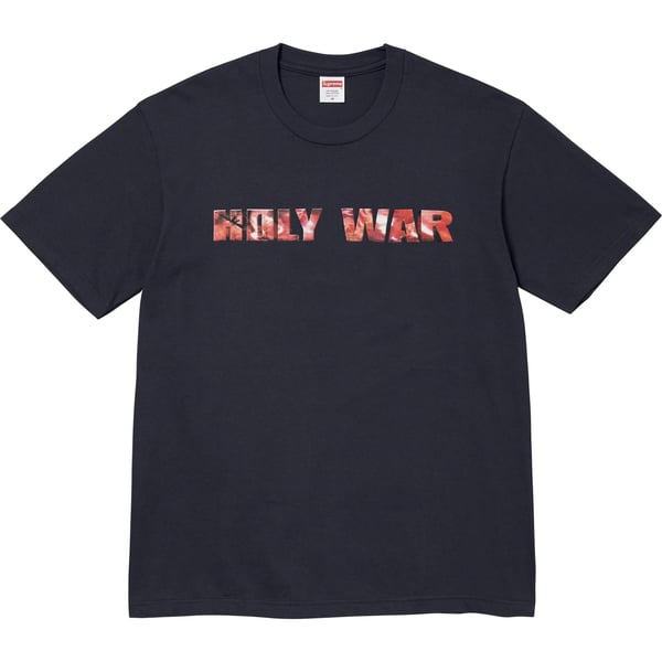 Supreme Holy War Tee - Navy (front)
