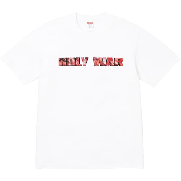 Supreme Holy War Tee - White (front)