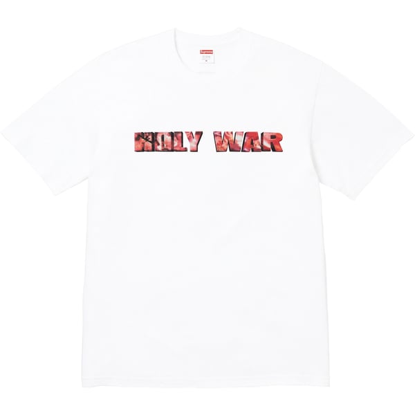 Supreme Holy War Tee - White (front)
