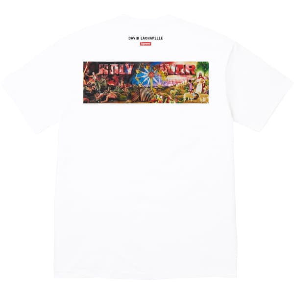 Supreme Holy War Tee - White (front)