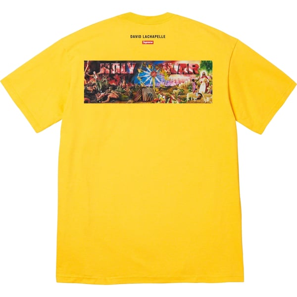 Supreme Holy War Tee - Yellow (front)