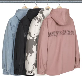 Supreme Hooded Denim Shirt