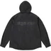 Supreme Hooded Denim Shirt - Black (front)