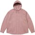 Supreme Hooded Denim Shirt - Dusty Pink (front)