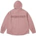 Supreme Hooded Denim Shirt - Dusty Pink (front)