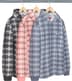 Supreme Hooded Plaid Knit Shirt - Product Image