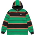 Supreme Hooded Rugby - Green (front)