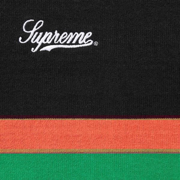 Supreme Hooded Rugby - Green (front)